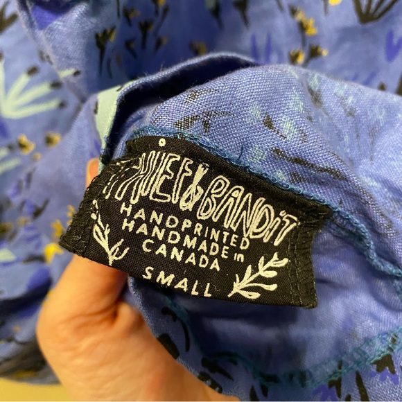 Thief and Bandit handmade Field of Dreams Skirt in Small. One of a kind sample - Picture 3 of 11